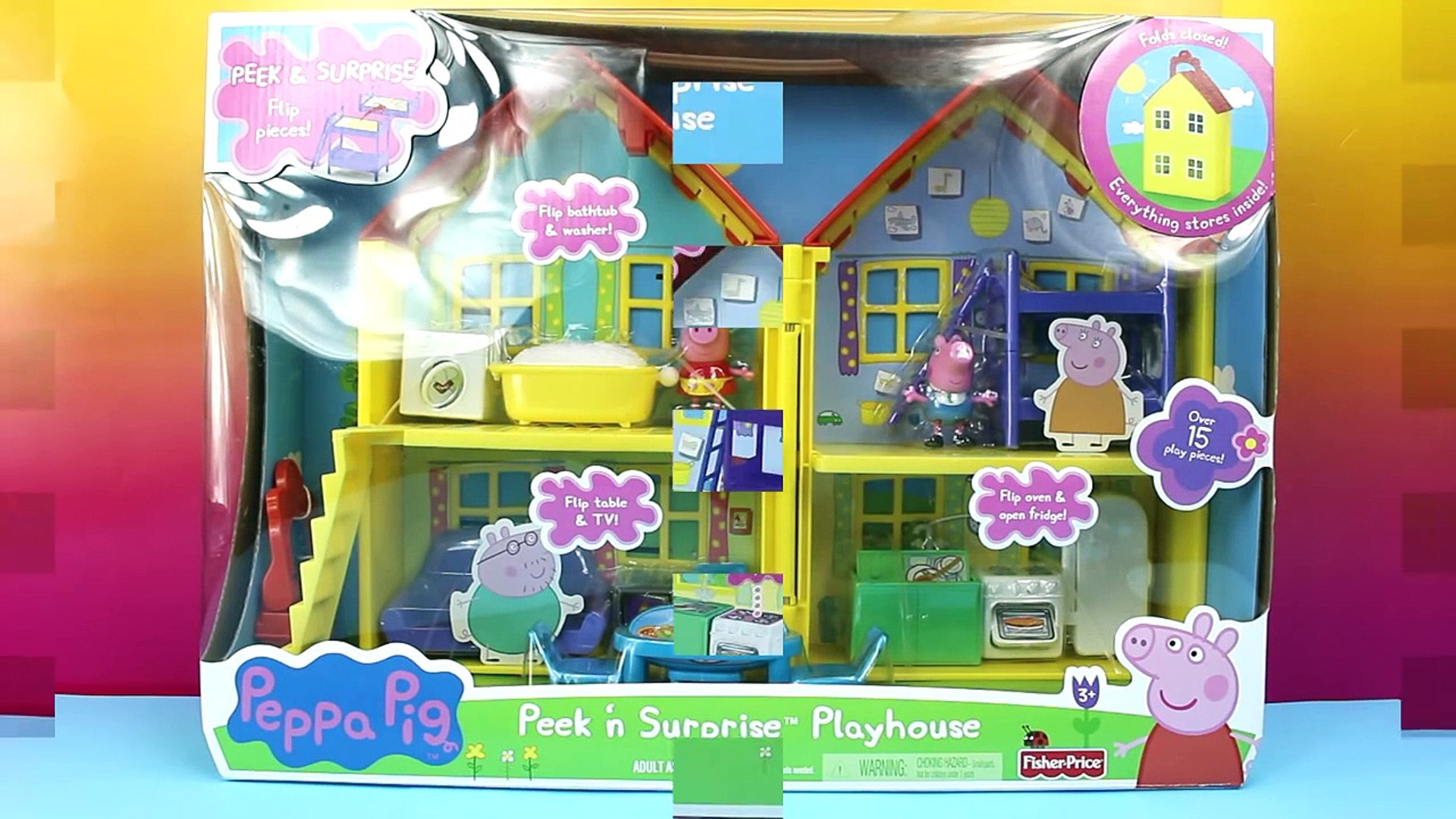 Peppa pig house surprise 2025