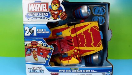 Download Video: Playskool Heroes Electronic Super Hero Command Center with Iron Man Just4fun290