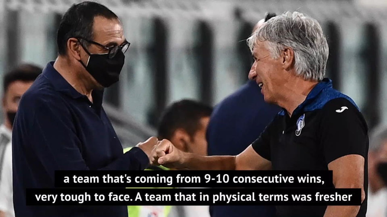 Sarri happy with 'important point' against Atalanta