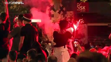 Антиправительственные протесты в Белграде и Софии