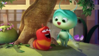 watch the cartoon video of mike proposing his lover by offering flower to her