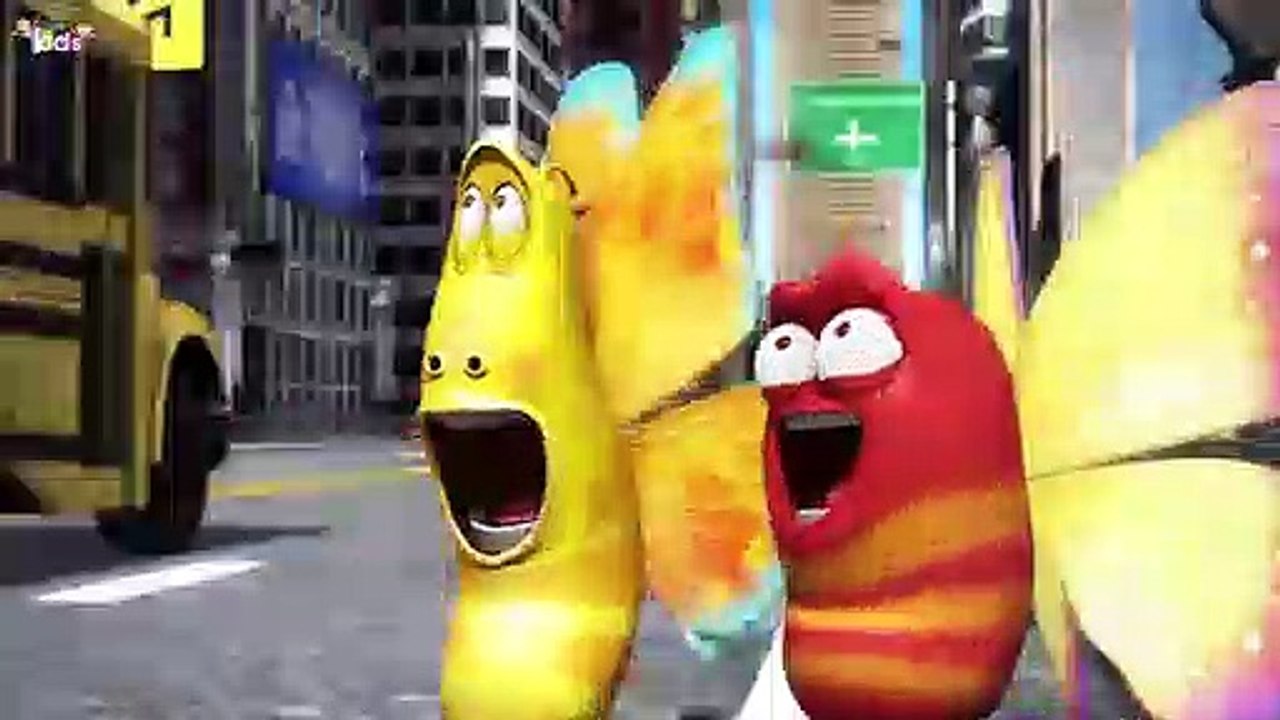 watch the cartoon video of mike turbo enjoying to fly as a butterfly