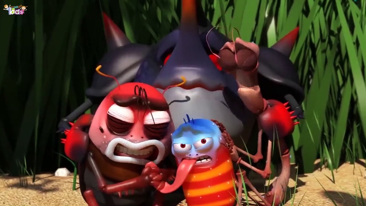 watch the cartoon video of mike saving the lives of his friends
