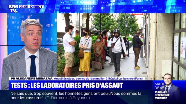 Tests : les laboratoires pris d'assaut - 11/07