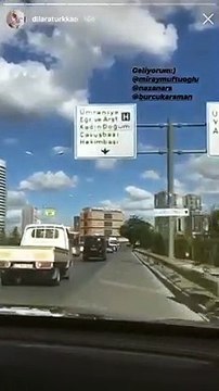 Lütfü Türkkan'ın kızı Dilara Türkkan, arkadaş buluşmasına gitmek için sirenli ve çakarlı makam aracı kullandı