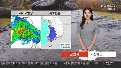 [날씨] 충청·남부 '집중 호우'…내일도 전국 장맛비