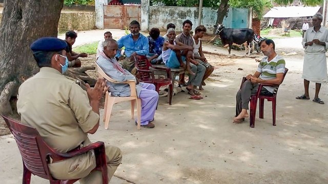 Kanpur encounter: SIT team visits Bikaru village