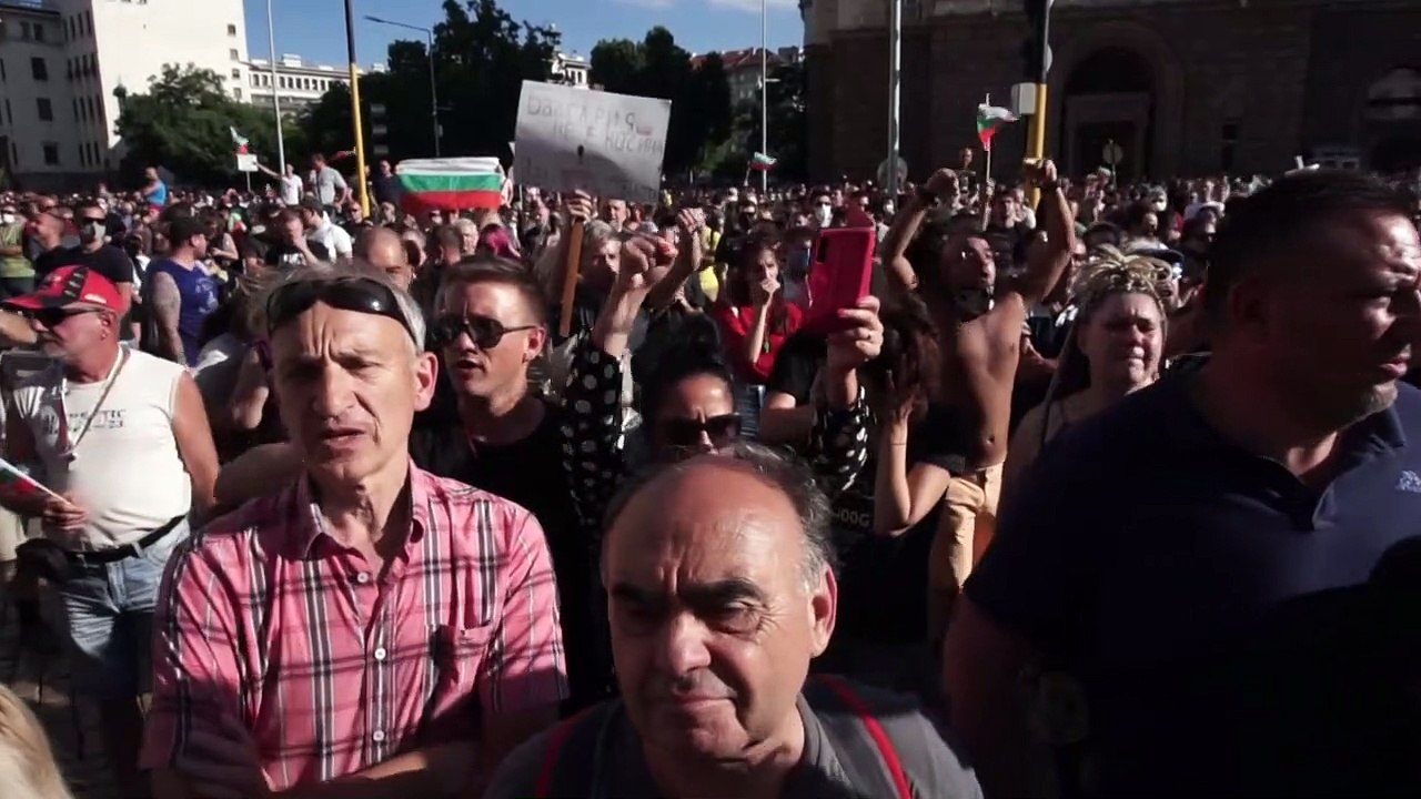Bulgarien: Demonstranten fordern den Rücktritt der Regierung
