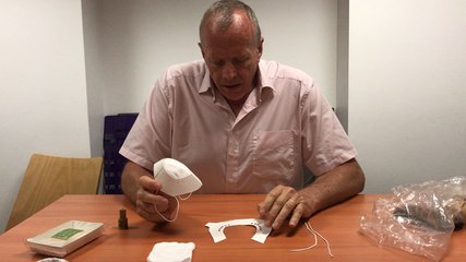 Il veut créer une coopérative mondiale de masques en bambou