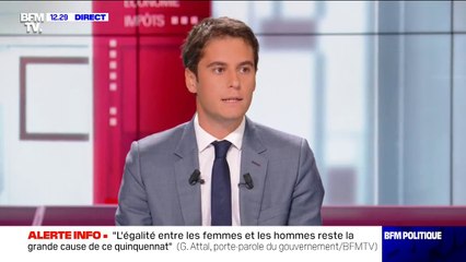 Gabriel Attal: "430 milliards d'euros ont été dépensés pour relancer le pays"