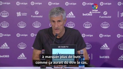 36e j. - Setién : "Messi va devoir se reposer"
