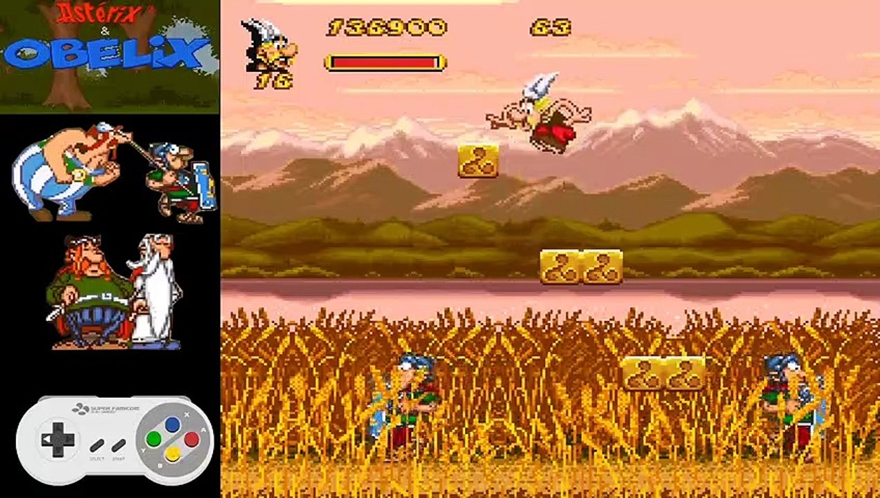 Asterix and Obelix / #2 / Helvetia / SNES