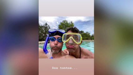 Jesús Vázquez muestra su 'look' más marinero del verano