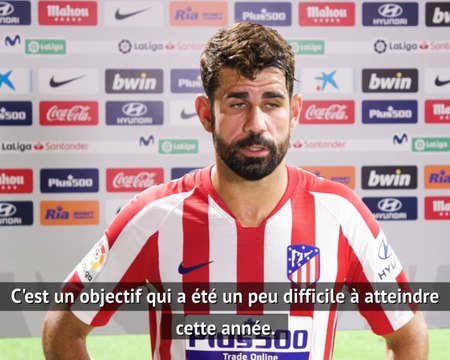 36e j. - Diego Costa : L'Atlético doit être en Ligue des Champions chaque année