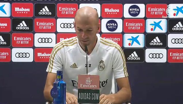 Zidane: No se trata de cuentas o cuentos, hay que jugar los partidos