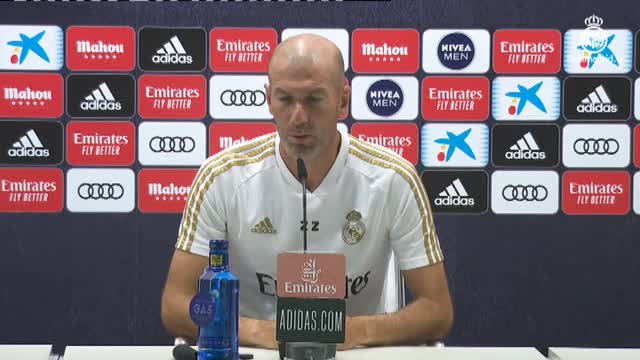 Zidane: No se trata de cuentas o cuentos, hay que jugar los partidos