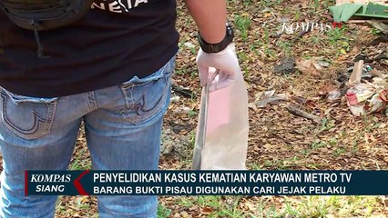 Tewasnya Karyawan Metro TV: Barang Bukti Pisau untuk Cari Jejak Pelaku