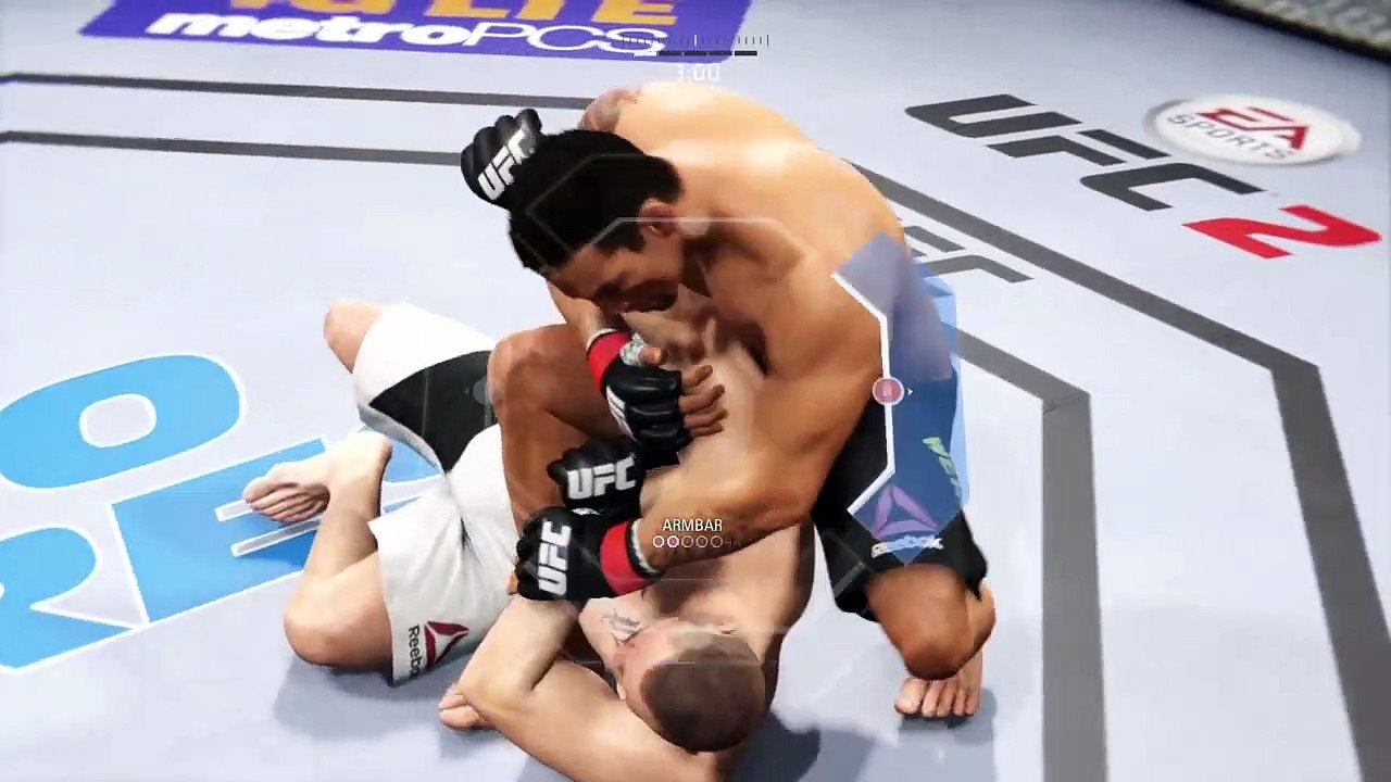 UFC 2 - Cain Velasquez vs Fabricio Werdum (CPU vs CPU)