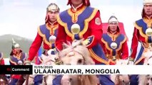 Moğolistan: Covid-19 salgını 8 asırlık Naadam Spor Festivali'ne bir ilki yaşattı