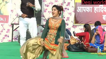 Descargar video: stage dance program -- super hot dance hot dance song -- hot dance music video haryanvi best dance