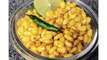 Spicy sweet corn chaat recipe | masala corn chaat