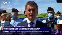 Gérald Darmanin à Calais veut 