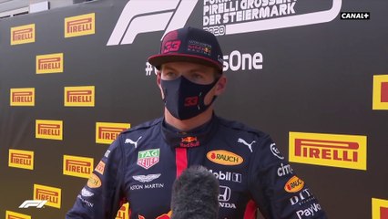 Max Verstappen : "J'étais juste un peu trop lent"