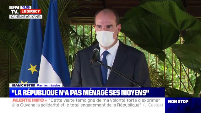 Jean Castex en Guyane: Je peux comprendre l'impatience de la population face aux contraintes qui lui sont faites mais il faudra rester vigilants