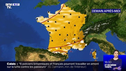 La météo pour ce lundi 13 juillet 2020
