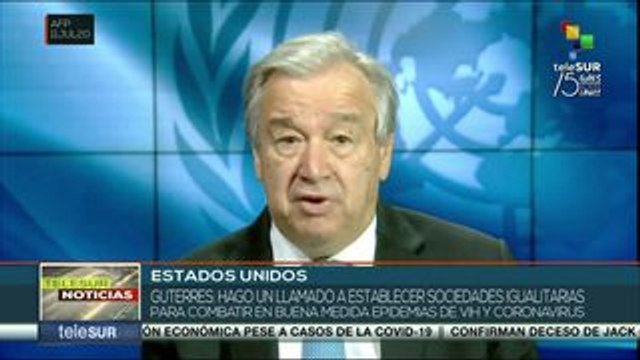 ONU: Guterres insta a establecer sociedades igualitarias en el mundo
