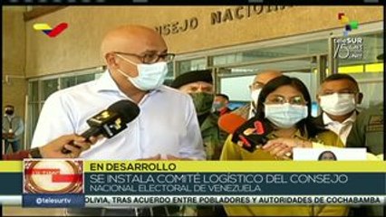 Vpdta. de Venezuela destaca el nuevo proceso electoral