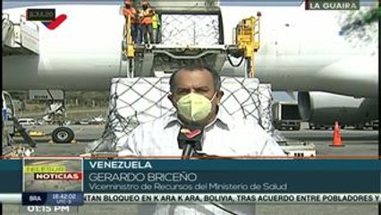 Llega a Venezuela cargamento con viales de insulina enviado por Rusia