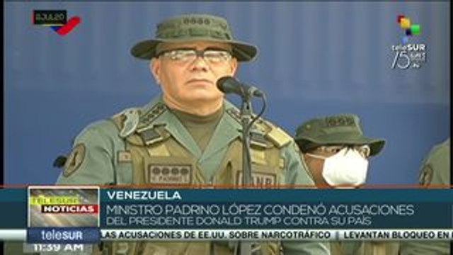 Venezuela: Padrino López condenó acusaciones de Trump contra Venezuela