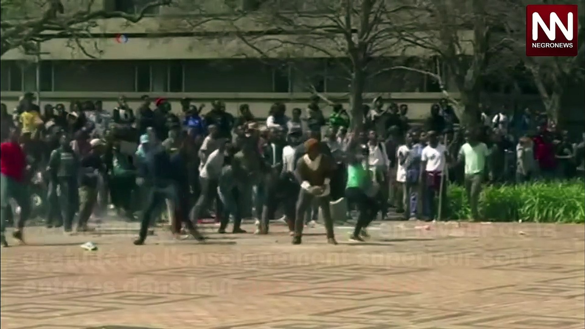 [ACTUALITÉ] AFRIQUE DU SUD : MANIFESTATIONS CONTRE LA HAUSSE DES FRAIS UNIVERSITAIRESPour en savoir 