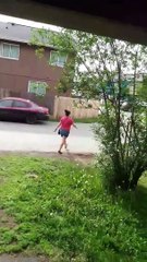 Woman Calls Cops on Man Sitting Outside His Home