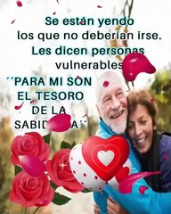 Se están yendo los que no deberían irse, les dicen personas vulnerables ´´Para mí son el Tesoro de la sabiduría´´