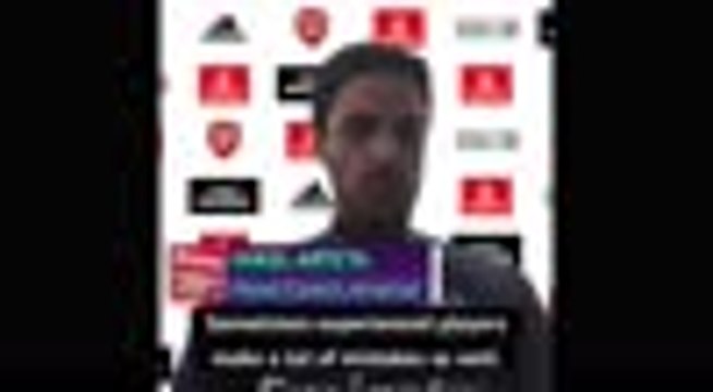 Senior players as accident prone as youngsters - Arteta