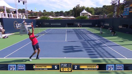 Highlights: How the Hammer Handed Gasquet Heartbreak at UTS semi-finals