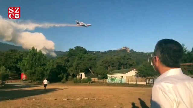 Vali Yerlikaya yangın bölgesinden bildirdi: Kontrol altına alındı