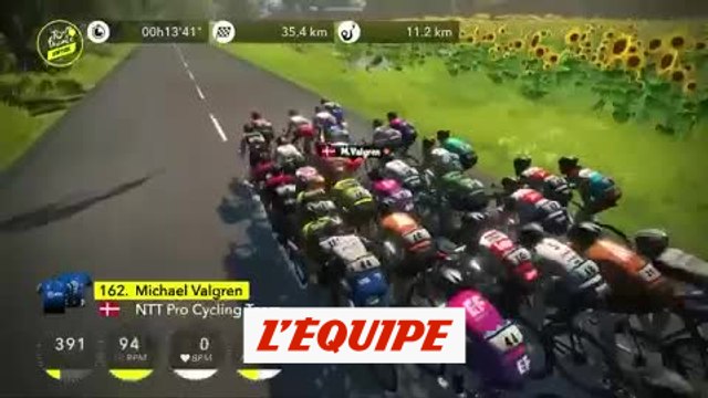 Le résumé de la 4e étape - Cyclisme - Tour Virtuel