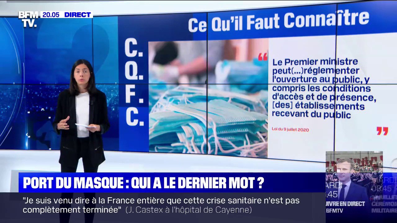 Qui peut rendre le port du masque obligatoire ?