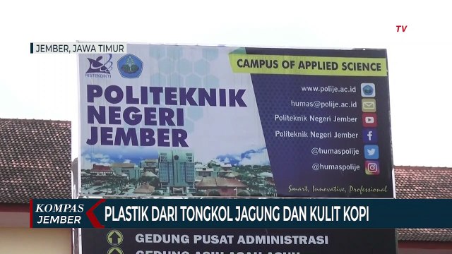 Plastik Ramah Lingkungan Terbuat dari Tongkol Jagung dan Kulit Kopi