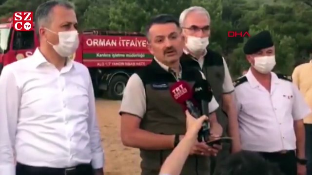 Bakan Pakdemirli Heybeliada'daki yangınla ilgili açıklama yaptı