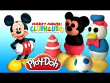 Play Doh Donald Duck and Mickey Makeables Set 2014 Mickey Mouse Clubhouse Disneyplaydough
