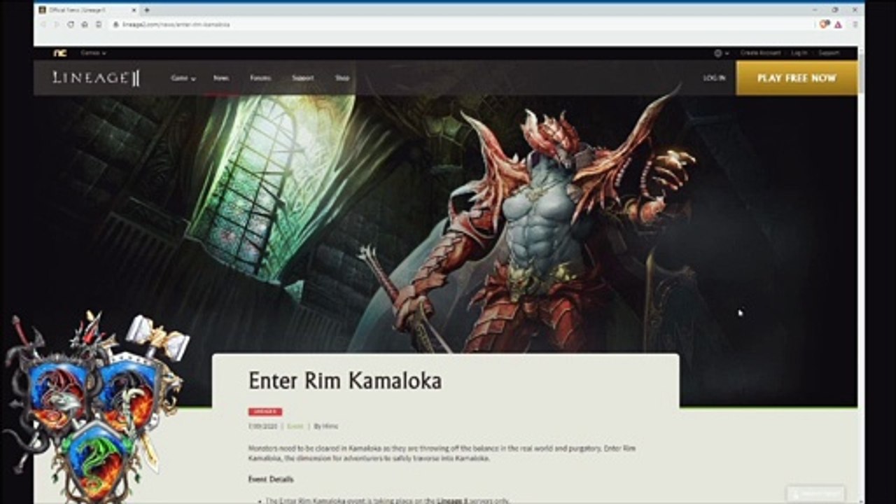 Evento: Enter Rim Kamaloka - Update Dawn of Heroes - Homunculus