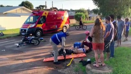 Duas pessoas ficam feridas em acidente no Brasília