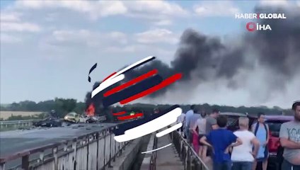 Ters şeride giren TIR 5 aracı biçti: 6 ölü, 5 yaralı