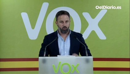 Abascal: "Hemos vivido unas elecciones sin libertad"