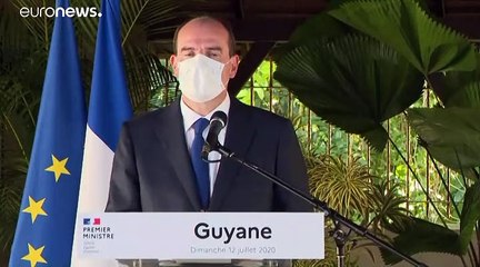 Coronavirus : Jean Castex défend l'action de l'Etat en Guyane