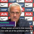 Spurs would be fourth if I'd been here the whole season - Mourinho